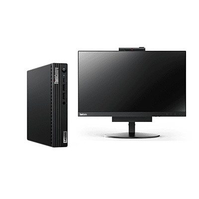 BUNDLE M70q i5-12400T 8Go 512SSD WiFi6 W11Pro + Ecran TiO 24' Gar3ans